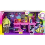 Barbie Extra Doll & Vanity Playset with Exclusive Doll