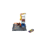 Hot Wheels Cityscape Downtown Tune Up Shop Track Set
