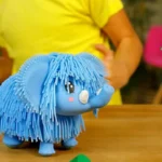 Jiggly Pets Elephant Blue Musical Pet