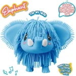 Jiggly Pets Elephant Blue Musical Pet