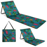 just be... Beach Mat Recliner with Pocket - B2016 - Tropical