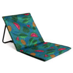 just be... Beach Mat Recliner with Pocket - B2016 - Tropical