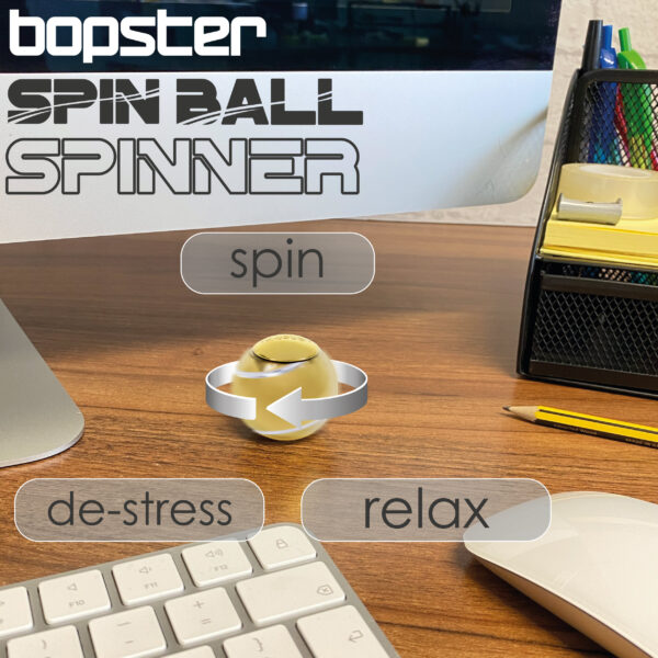bopster Spin Ball Spinner - Gold