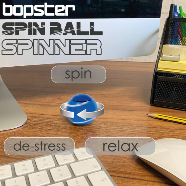bopster Spin Ball Spinner - Blue