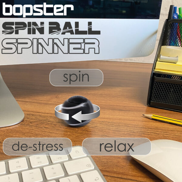 bopster Spin Ball Spinner - Black