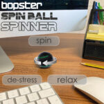 bopster Spin Ball Spinner - Glow in the Dark