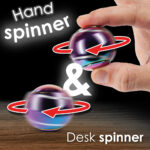 bopster Spin Ball Spinner - Multicoloured Metallic