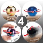 bopster Spin Ball Spinner - Multicoloured Metallic