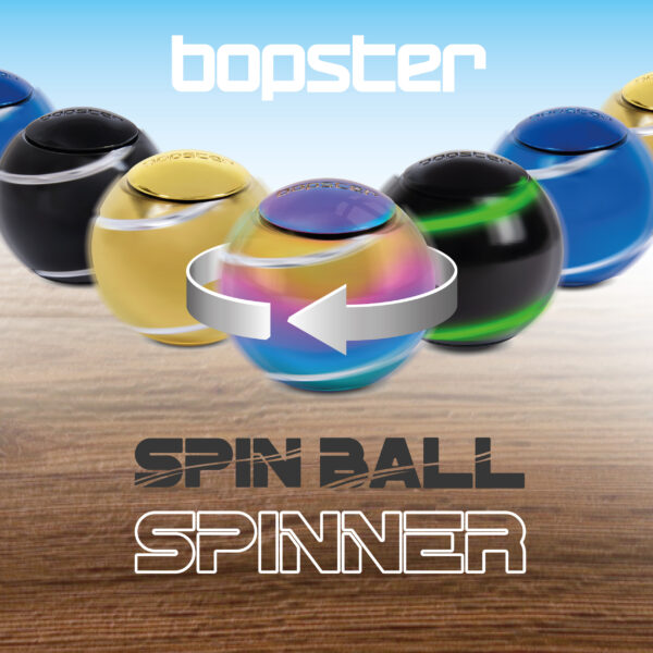 bopster Spin Ball Spinner - Blue