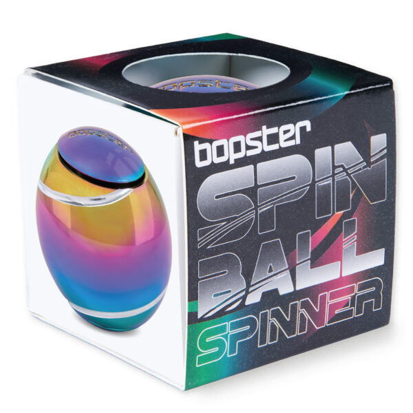 bopster Spin Ball Spinner - Multicoloured Metallic
