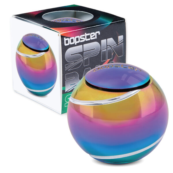 bopster Spin Ball Spinner - Multicoloured Metallic