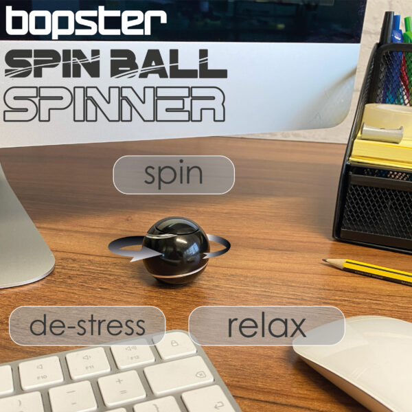 bopster Spin Ball Spinner - Black