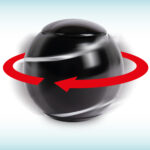 bopster Spin Ball Spinner - Black