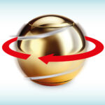 bopster Spin Ball Spinner - Gold