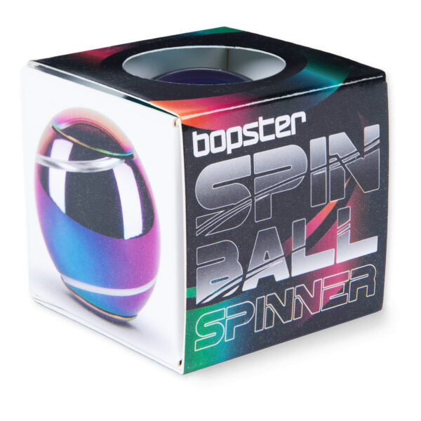 bopster Spin Ball Spinner - Multicoloured Metallic