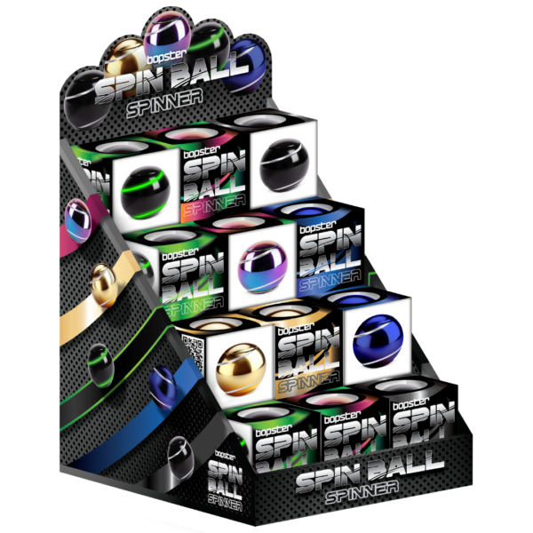 bopster Spin Ball Spinner - CDU 30 Units