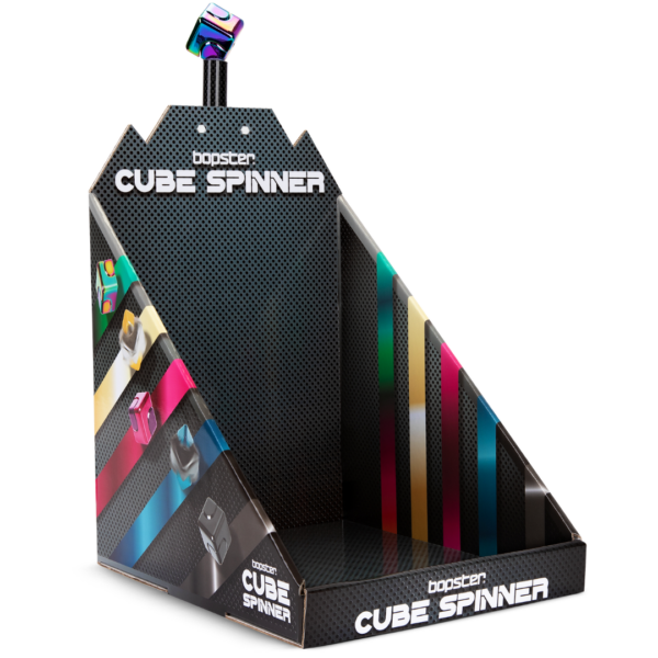 bopster Cube Spinner – CDU 50 Units with Spinner Attachment